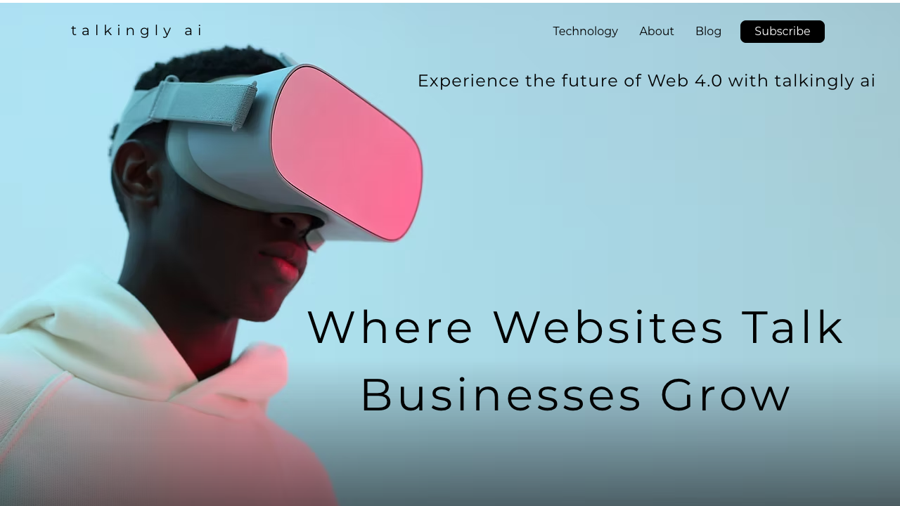 Talky - A smart conversational agent that makes your website sentient