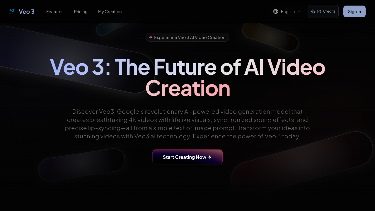 Veo 3 AI - The Future of AI Video Creation with Stunning 4K Visuals