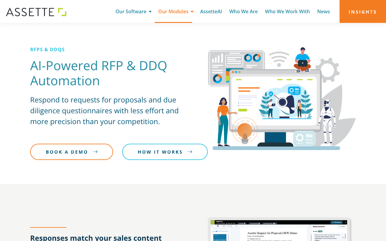 Assette RFP & DDQ Automation - From Chaos to Compliance: RFPs Done Right RFP DDQ automation