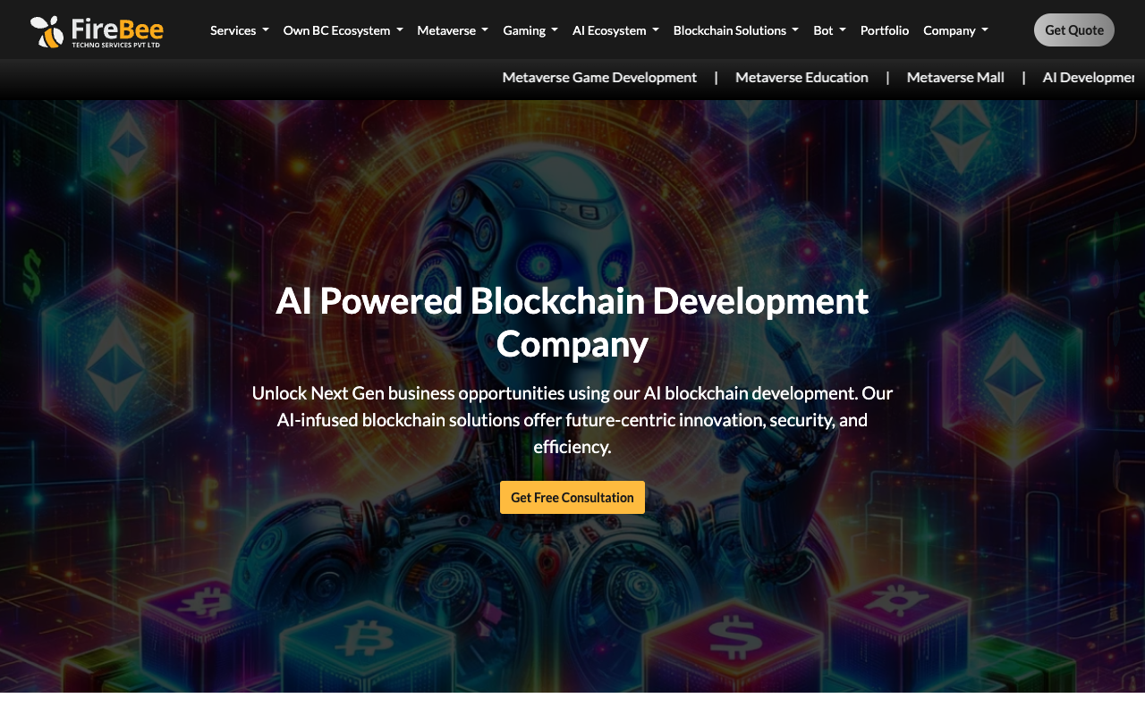 AI Blockchain Development Solutions - Code the Future with AI-Powered Blockchain Solutions