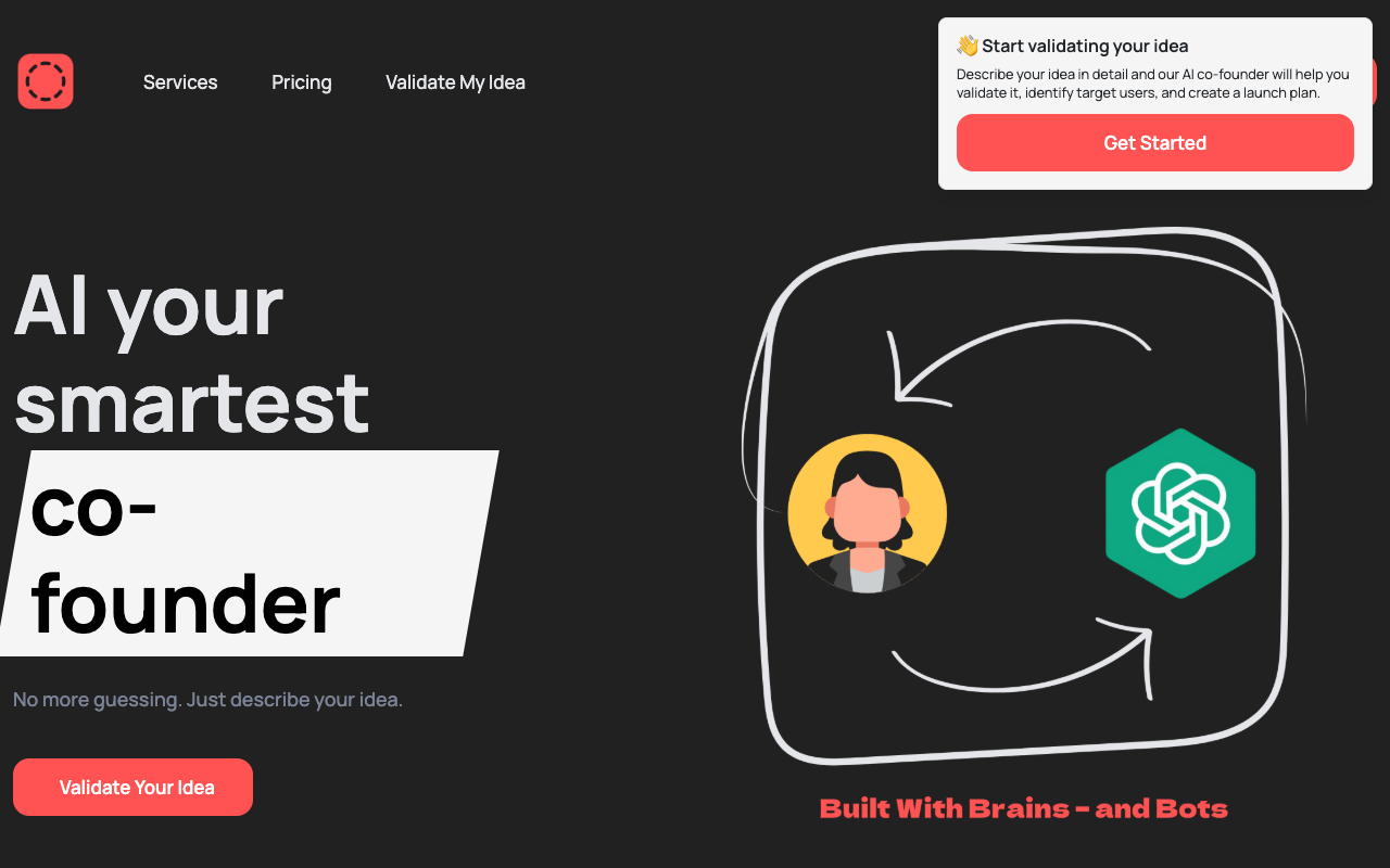 CoFound AI - Validate your startup idea before you build