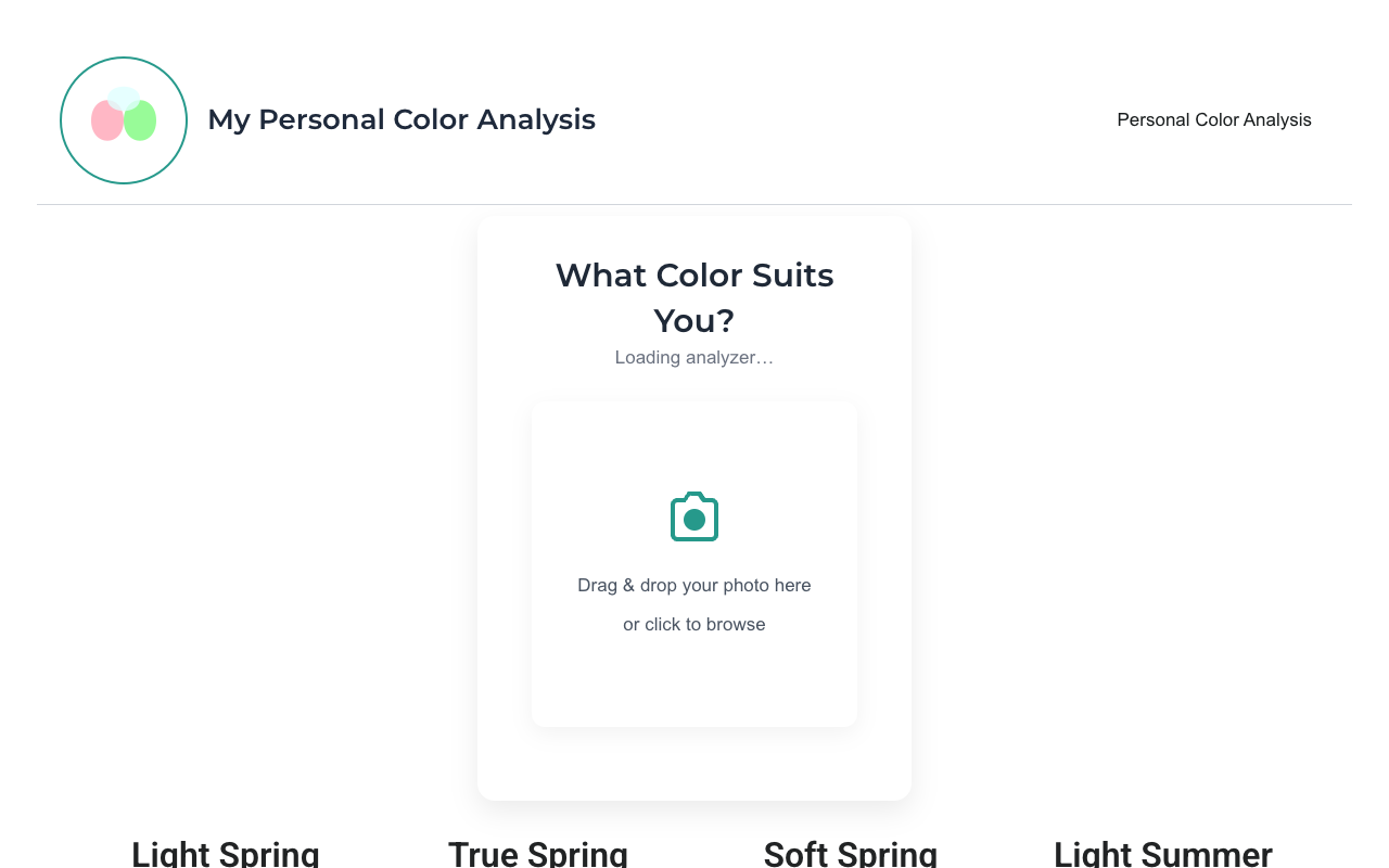 Personal Color Analysis - Discover What Colors Suit You Best with Our AI Tool