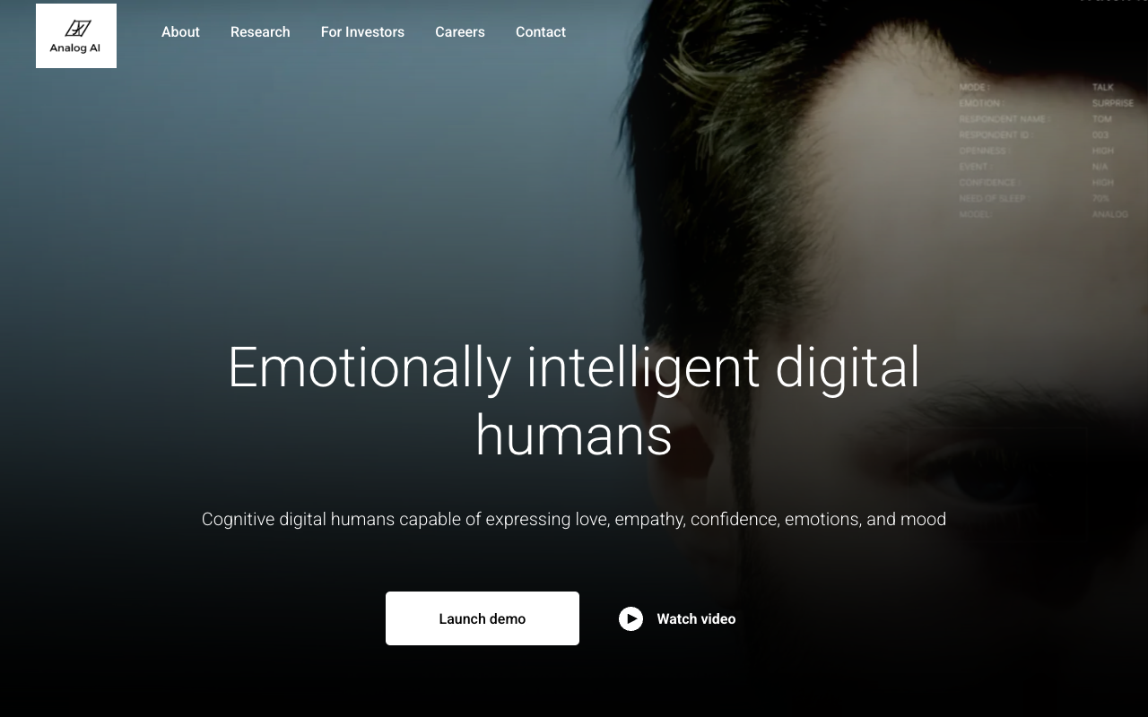 Analog Mini - A digital human copilot for seamless interaction with LLMs
