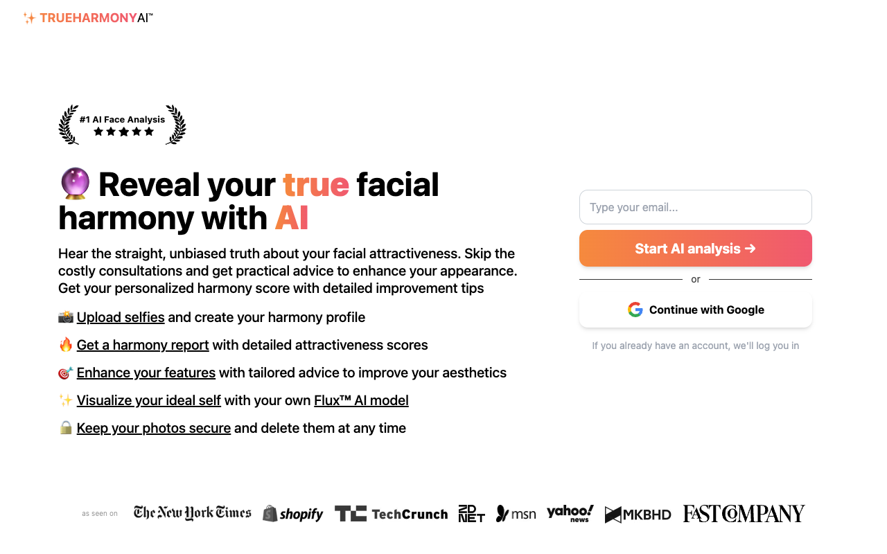 BeautyChain - An AI platform that scores your beauty and ranks it within a community