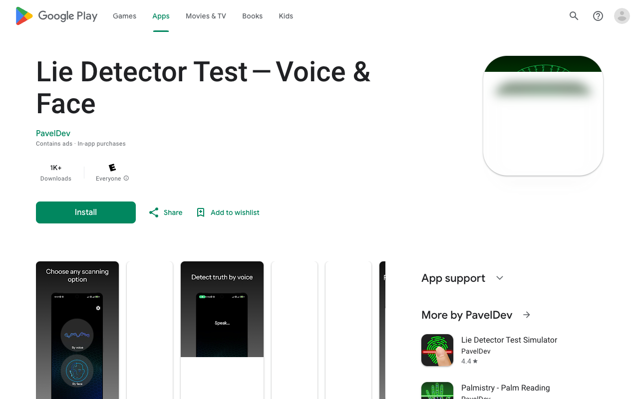 Lie Detector Using AI - An innovative app that analyzes voice and facial expressions to detect lies