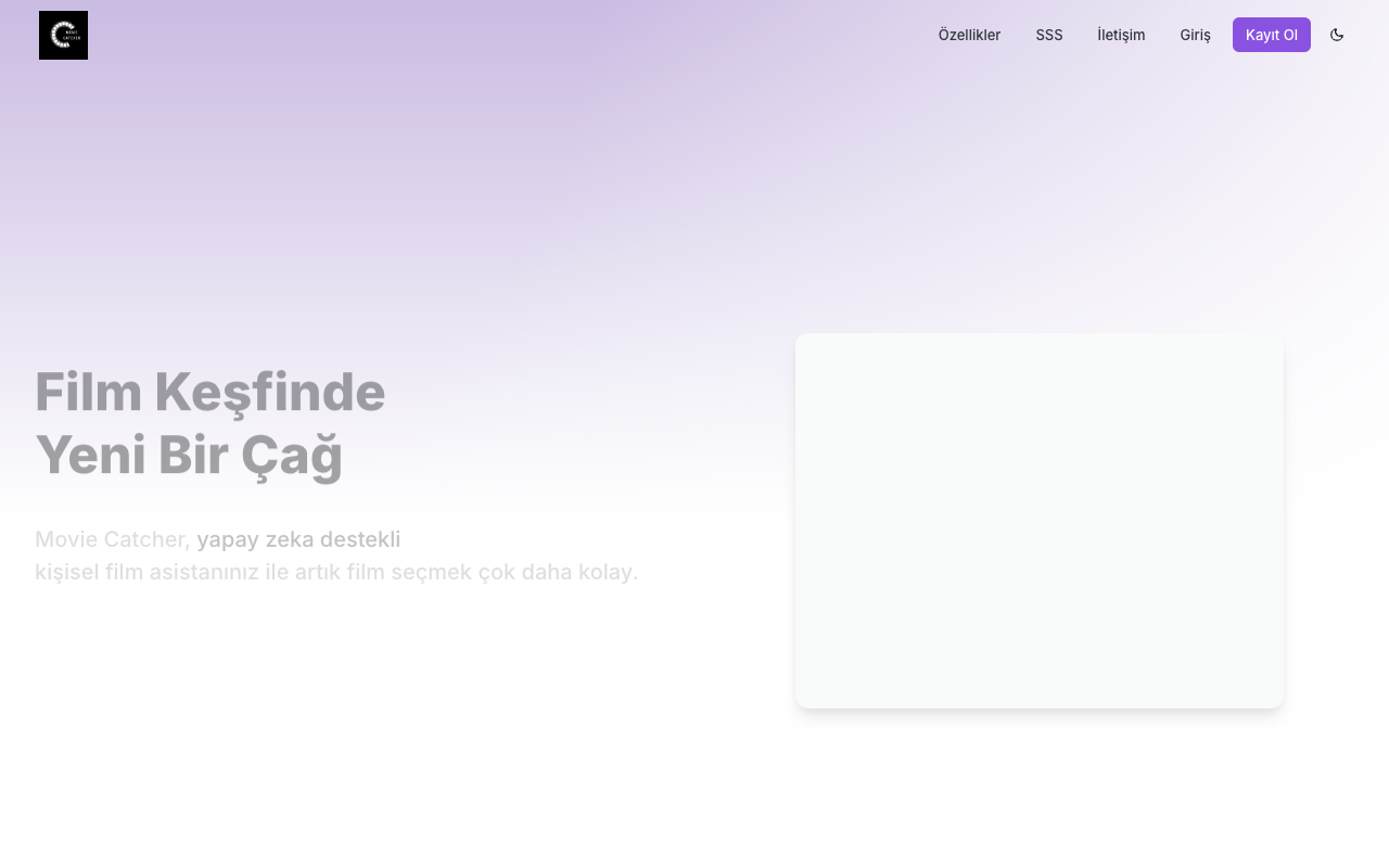 Movie Catcher AI - An AI-powered movie assistant that personalizes your film recommendations