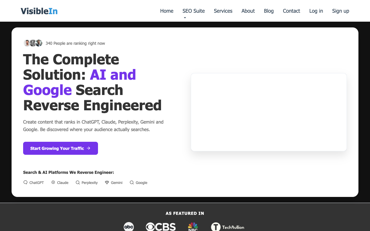RankReady - An AI tool that helps you create content that ranks on Google and other AI platforms SEO content-creation AI