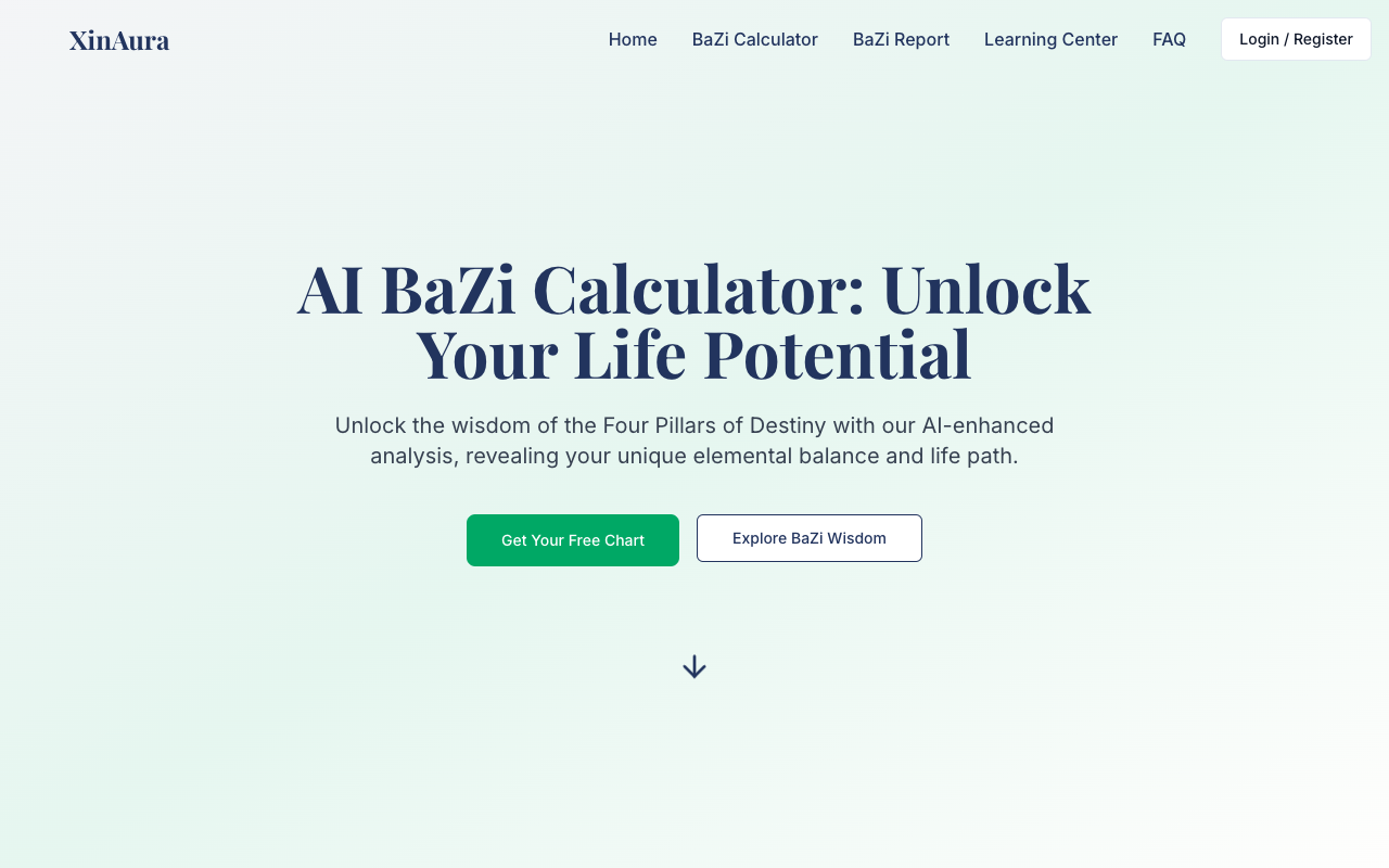 XinAura - Discover Your Hidden Strengths with a 30-Second AI Chinese Birth Chart