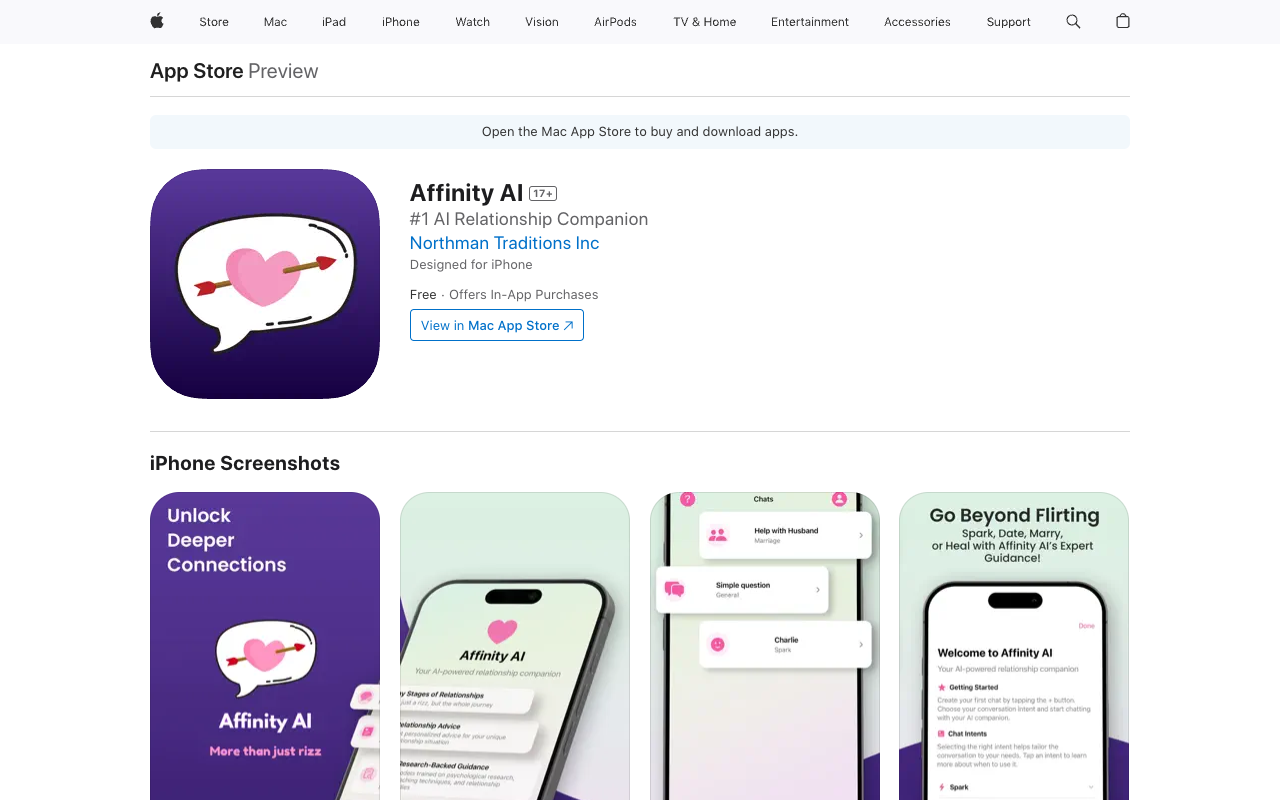 Affinity AI - The #1 AI Relationship Companion for Every Stage of Your Love Life