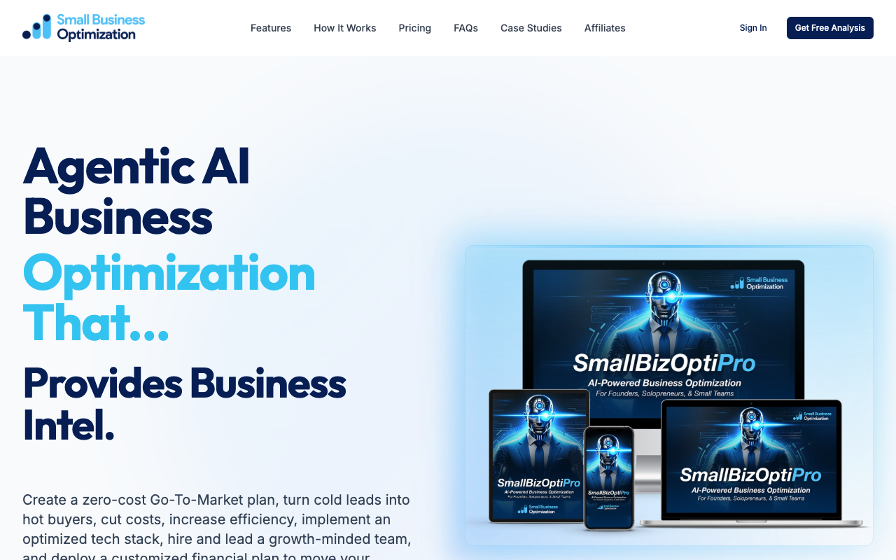 SmallBizOptiPro™ - Your Partner for Business Optimization and Growth