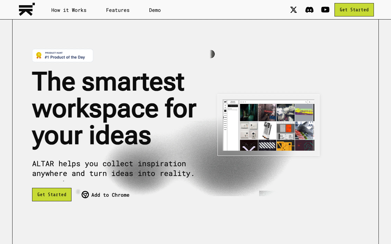 ALTAR - An AI-powered workspace that organizes your ideas and enhances creativity