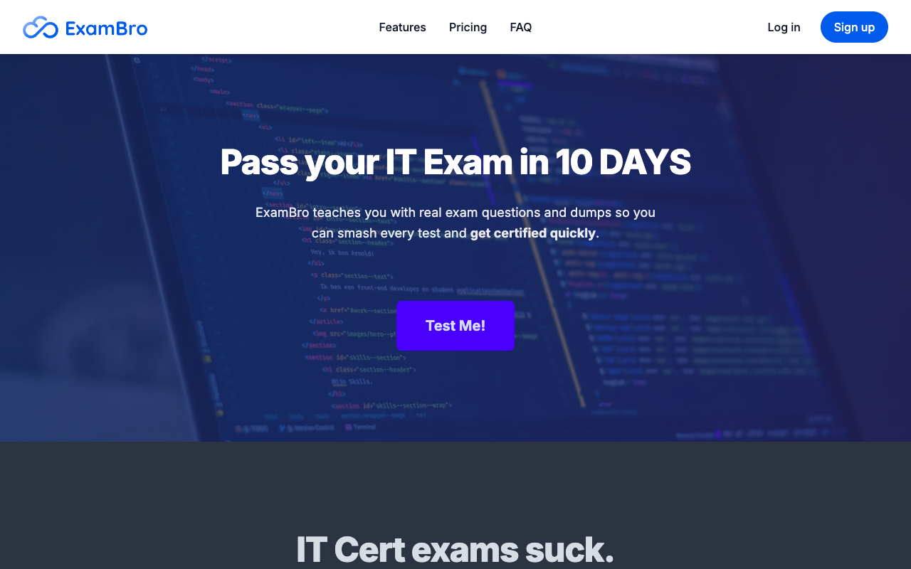ExamBro - Helping Cloud Experts pass their cert exam with ease