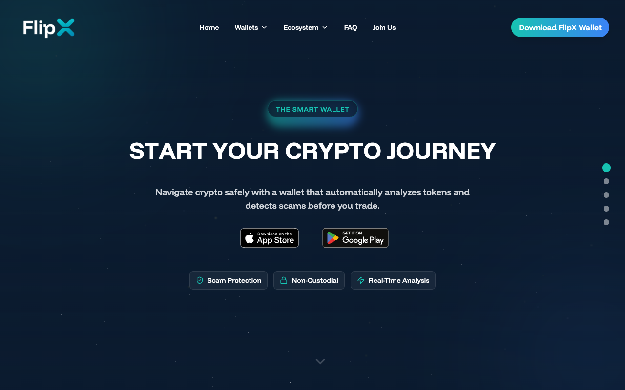 FlipX - The Ultimate Non-Custodial Wallet for Seamless and Secure Swaps