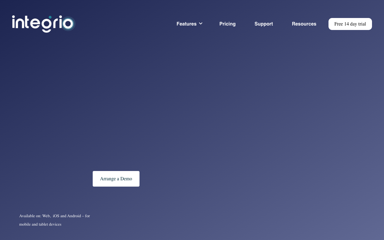 Integrio - Complete integration lifecycle management for AV workflows
