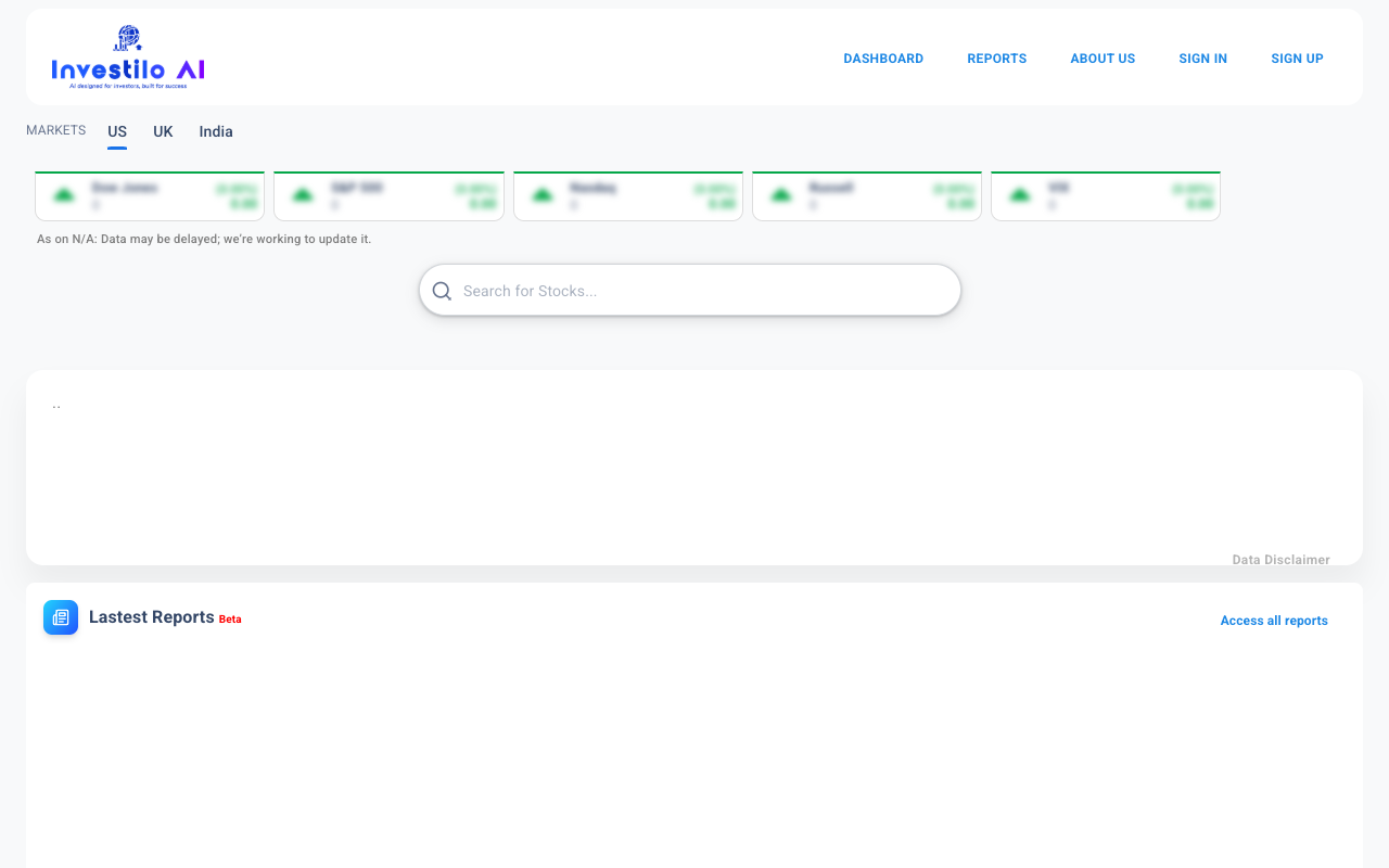 Investilo AI - A Stock Research Copilot for Real-Time Market Insights