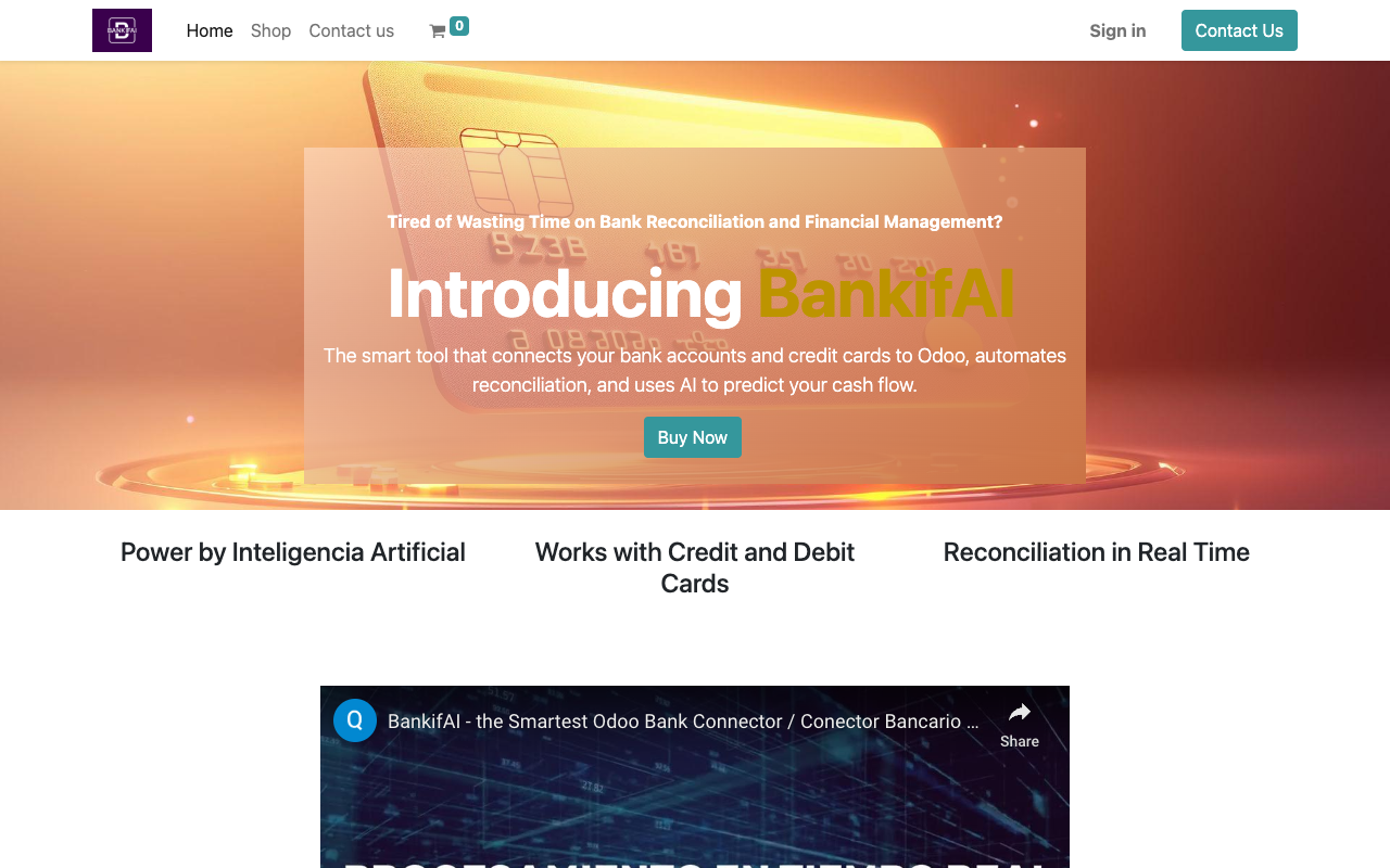 BankifAI - The Smartest AI Bank Connector for Odoo