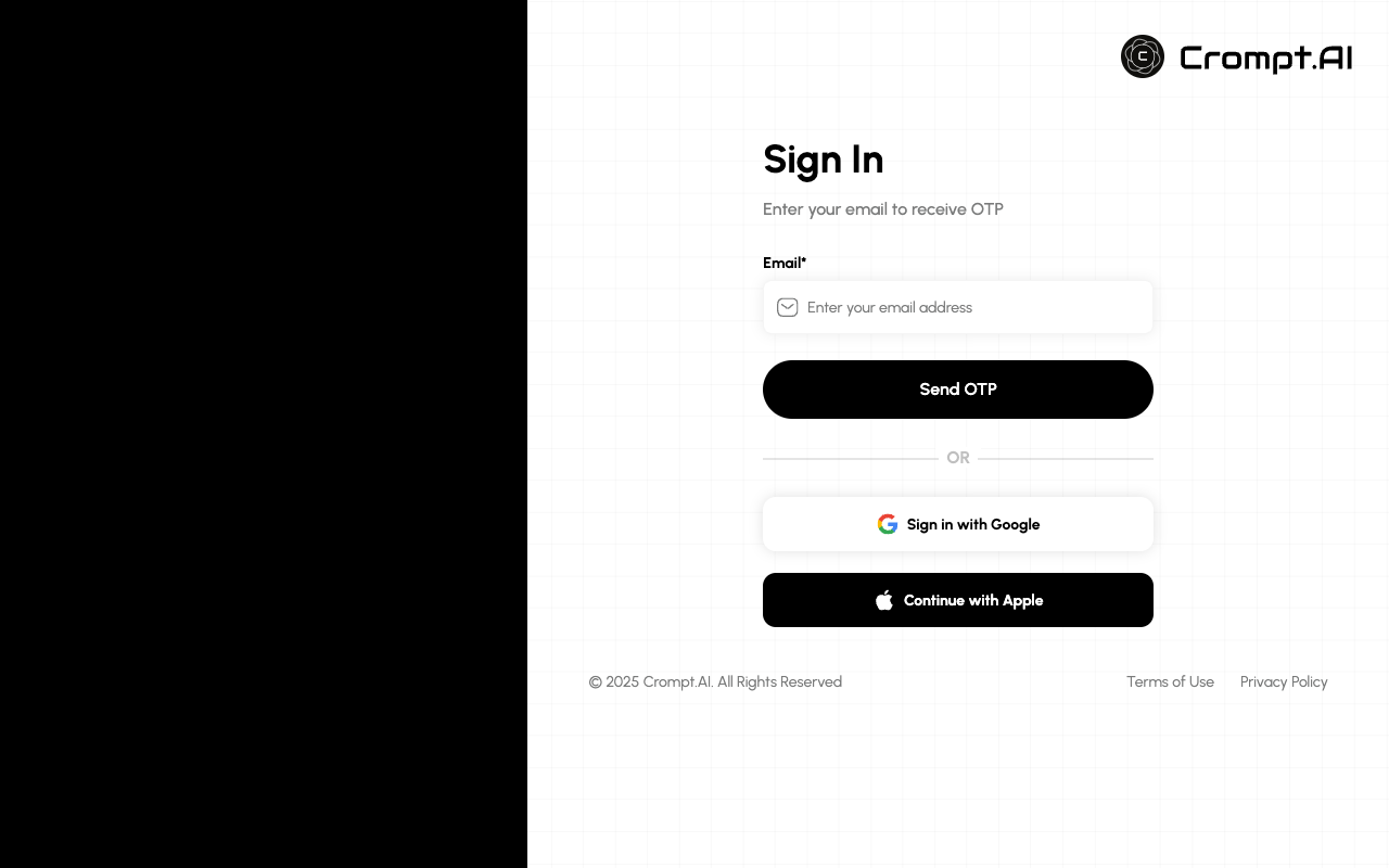 Crompt AI - A smart AI assistant and chatbot for instant help and task automation
