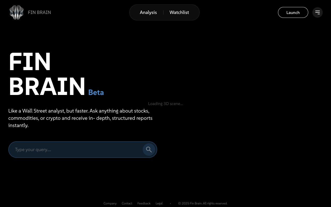 Fin Brain - AI-Powered Precision for Every Investor