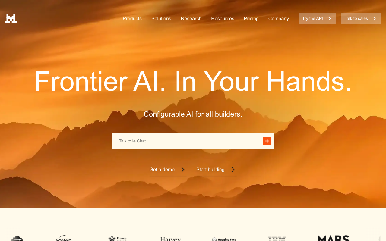 Mistral AI - Open and portable generative AI for developers and businesses