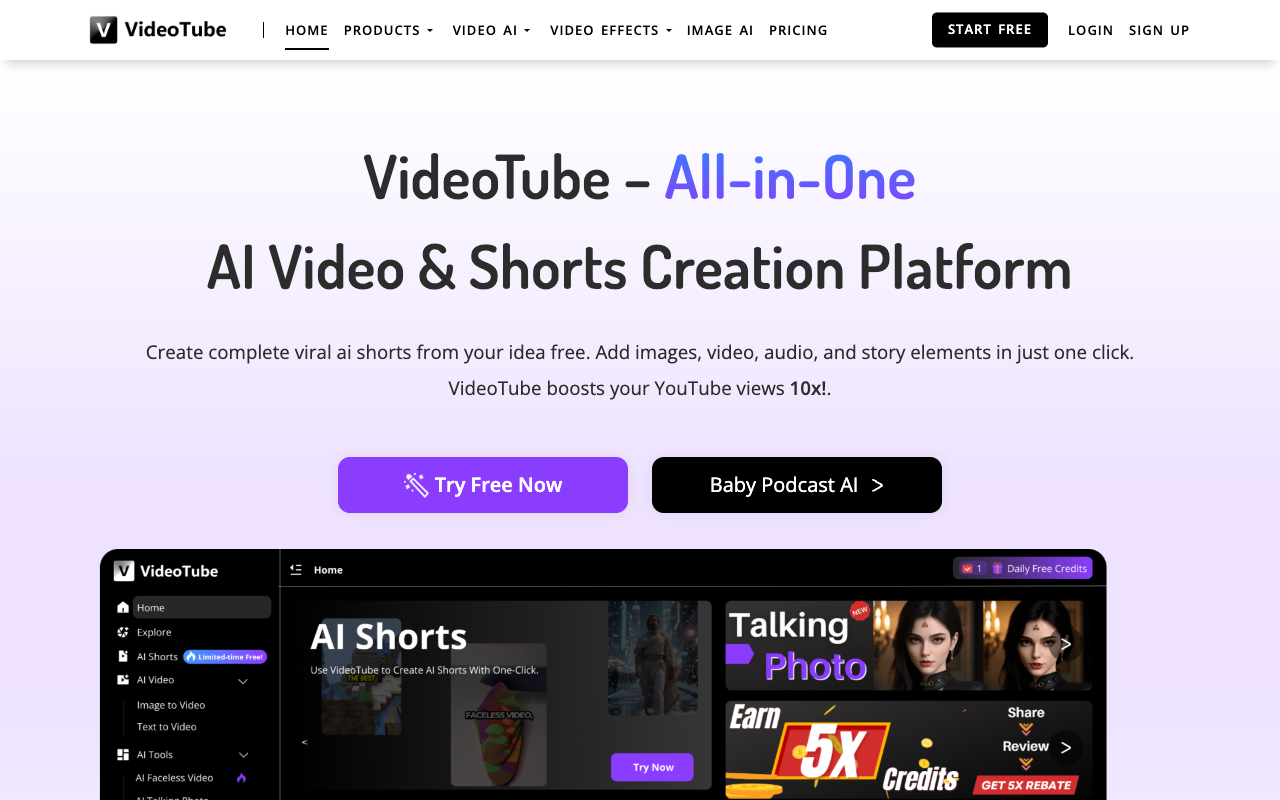 AI Baby Podcast Generator - Create adorable baby voice videos and podcasts online for free
