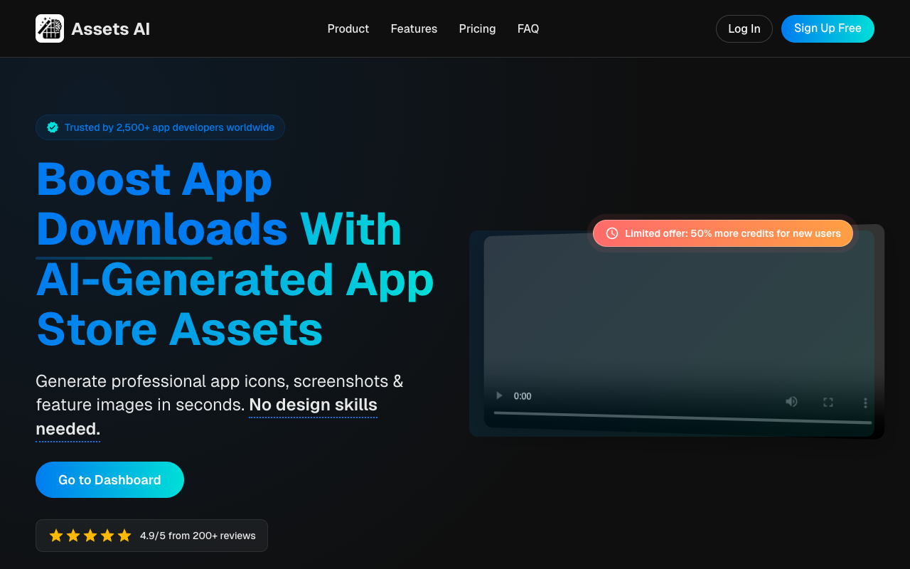 Assets AI - Generate App Store assets in seconds with AI