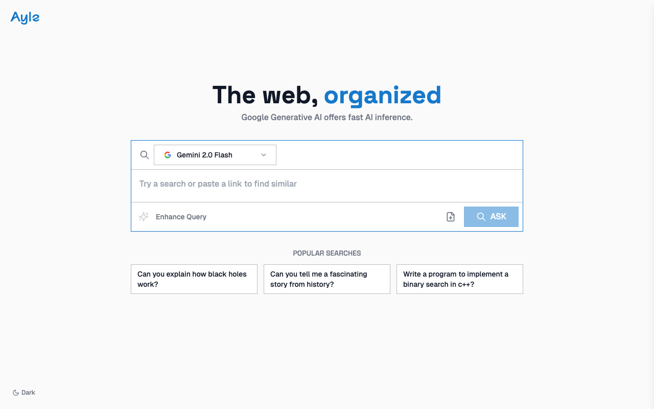 Ayle Chat - Lightning-fast AI chat that supercharges your conversations AI chat productivity