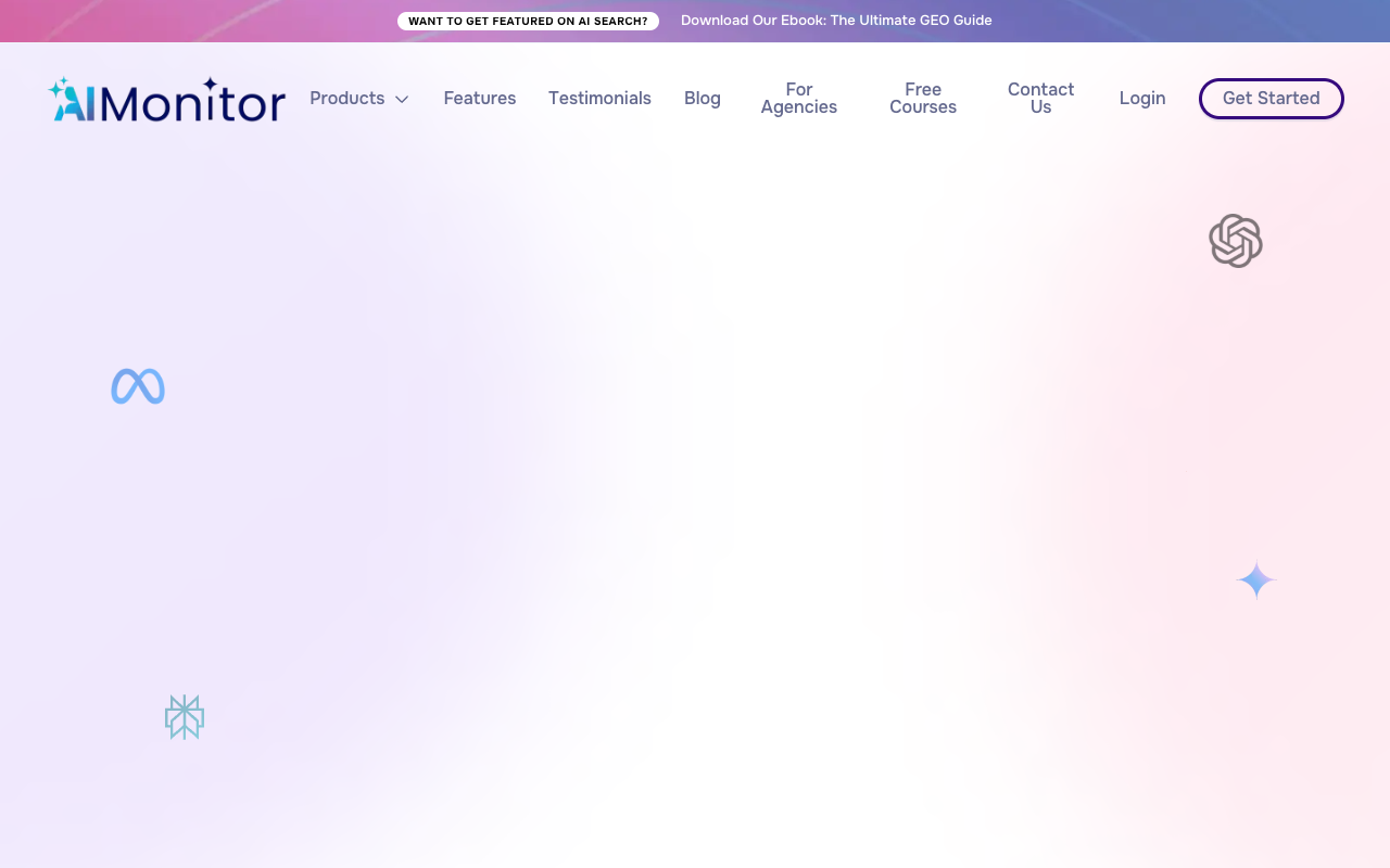 AI Monitor - Optimize Your Brand's Visibility Across AI Platforms