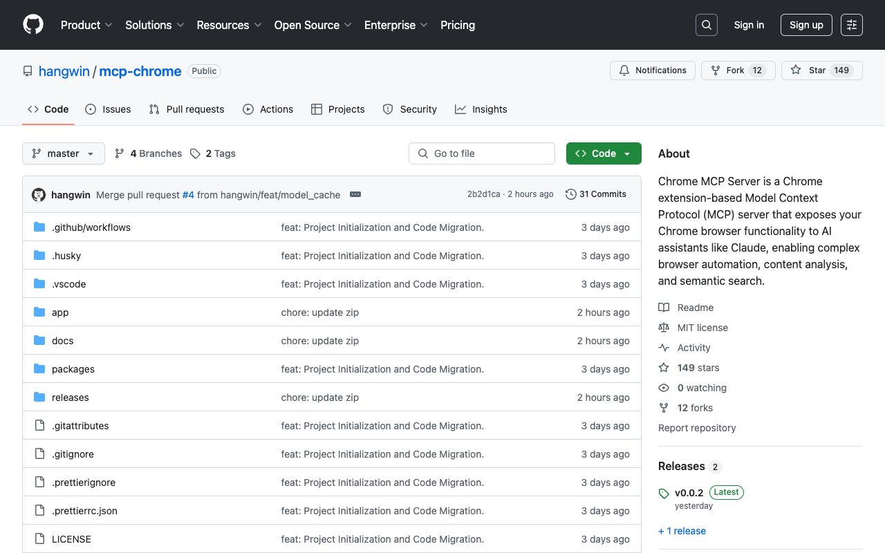 Chrome MCP Server - Turn your Chrome browser into an AI-controlled automation tool