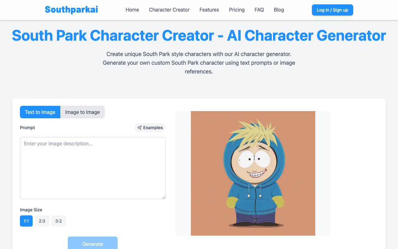 ParkMaker Pro - Effortlessly create AI-generated South Park characters