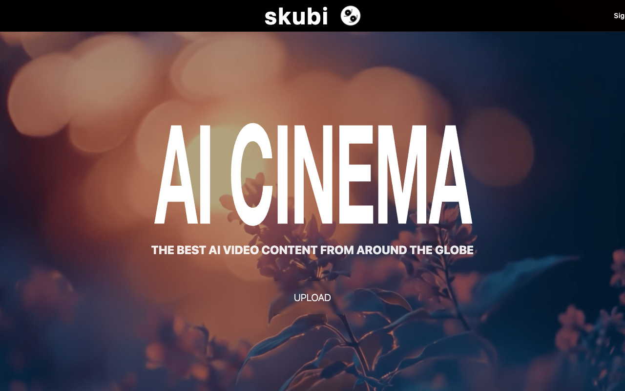 Skubi - The AI Video Platform for Watching, Voting, and Uploading AI Films