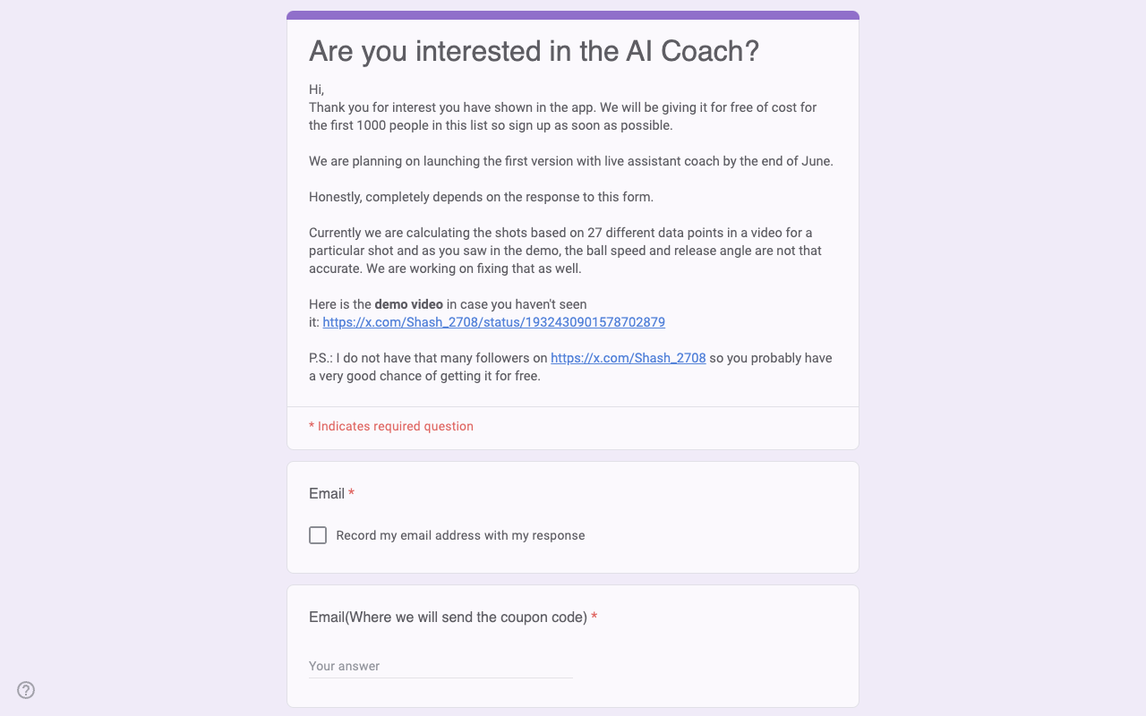 Stats - An AI basketball coach that provides live feedback on your shooting form