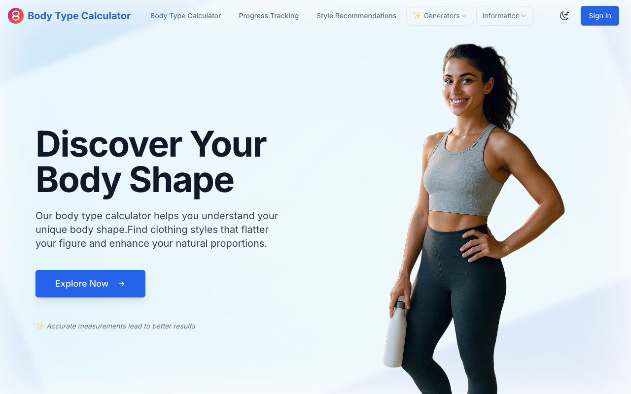 Discover Your Body Type - Get AI fitness plans personalized to your unique body type fitness body-type AI