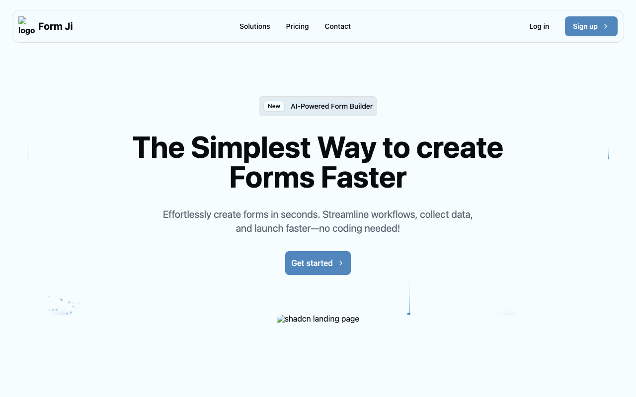 Form Ji - An AI-powered form builder that creates smart forms instantly form-builder AI automation