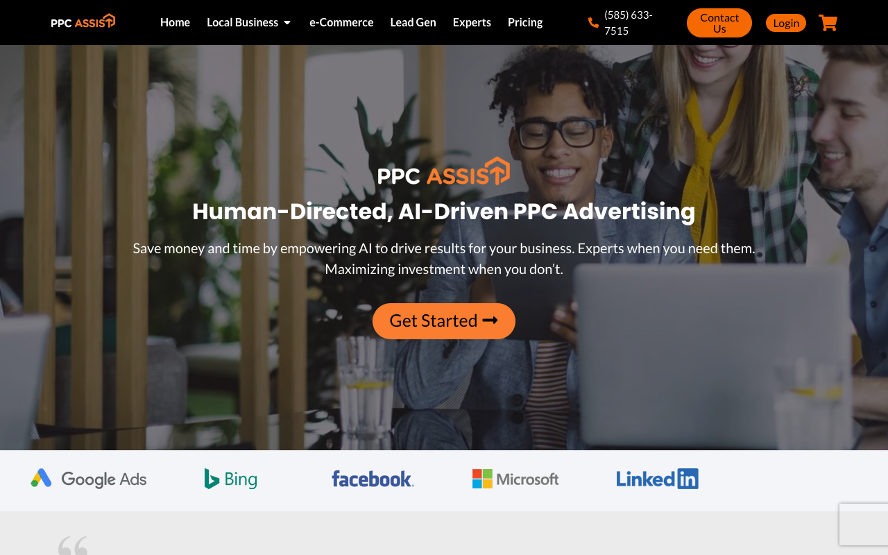 PPC Assist - Human-Directed, AI-Driven PPC Advertising for Optimal Results