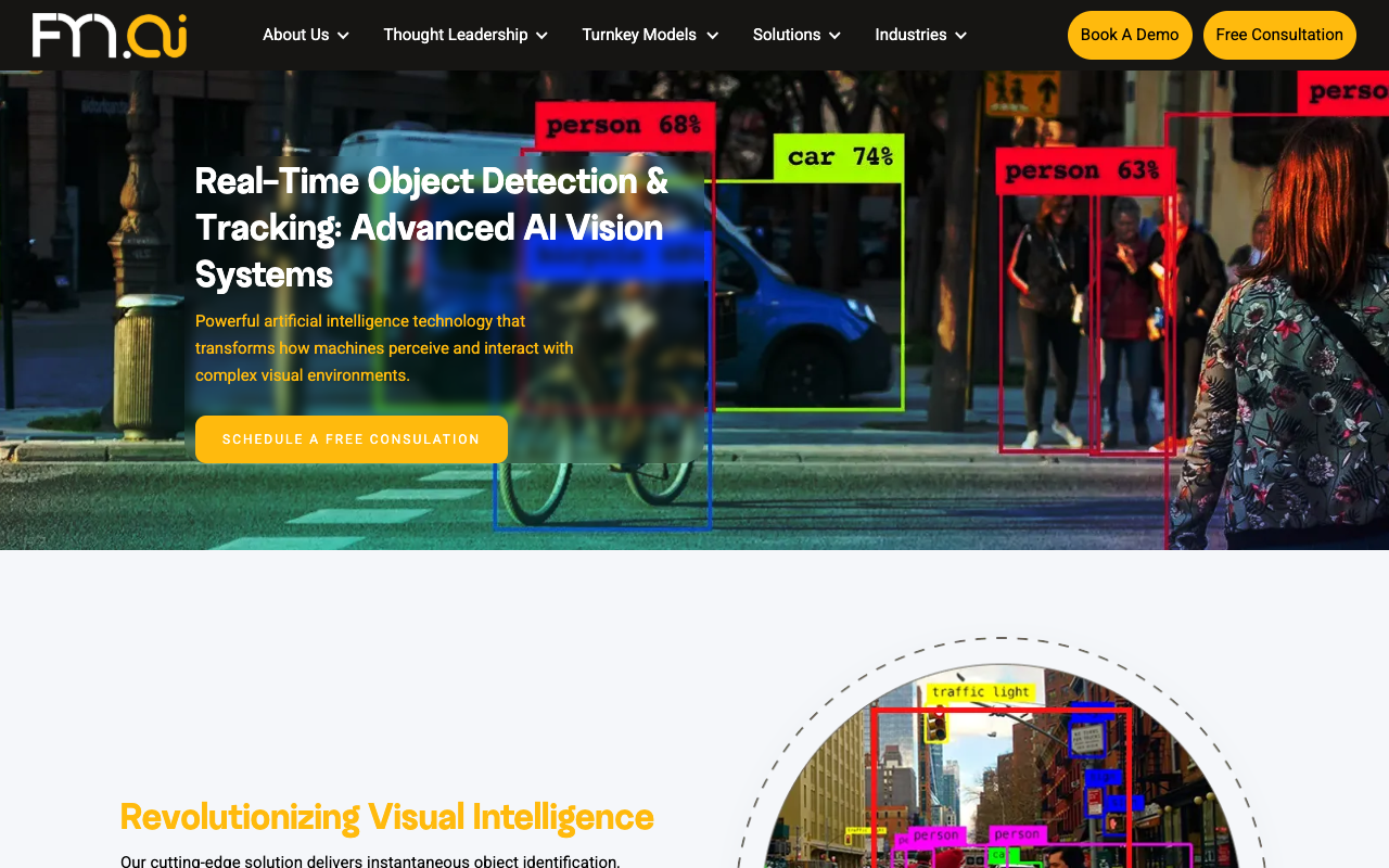 Real-Time Object Detection & Tracking - AI Tracking Built for Action, Accuracy, and Scale