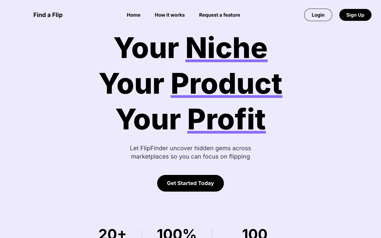 FlipFinder - An AI-powered tool to discover profitable eBay listings