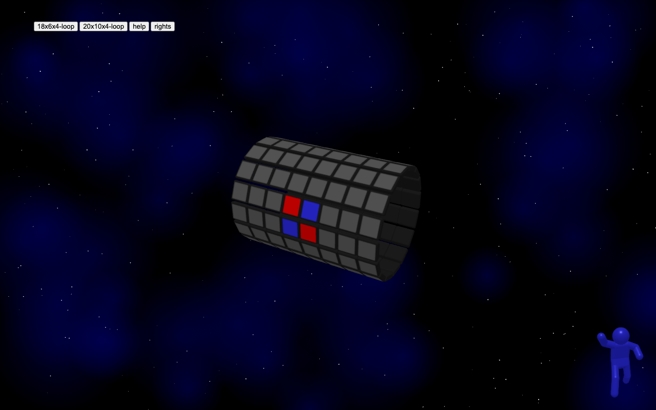 Reversi - A new twist on the classic game with a looping board and multi-NPC gameplay