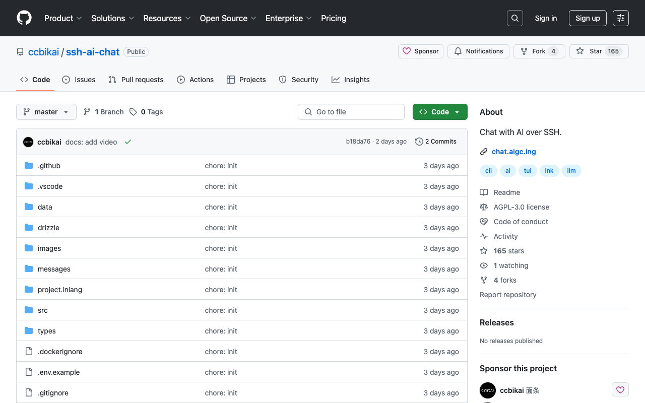 SSH AI Chat - An innovative way to chat with AI over SSH
