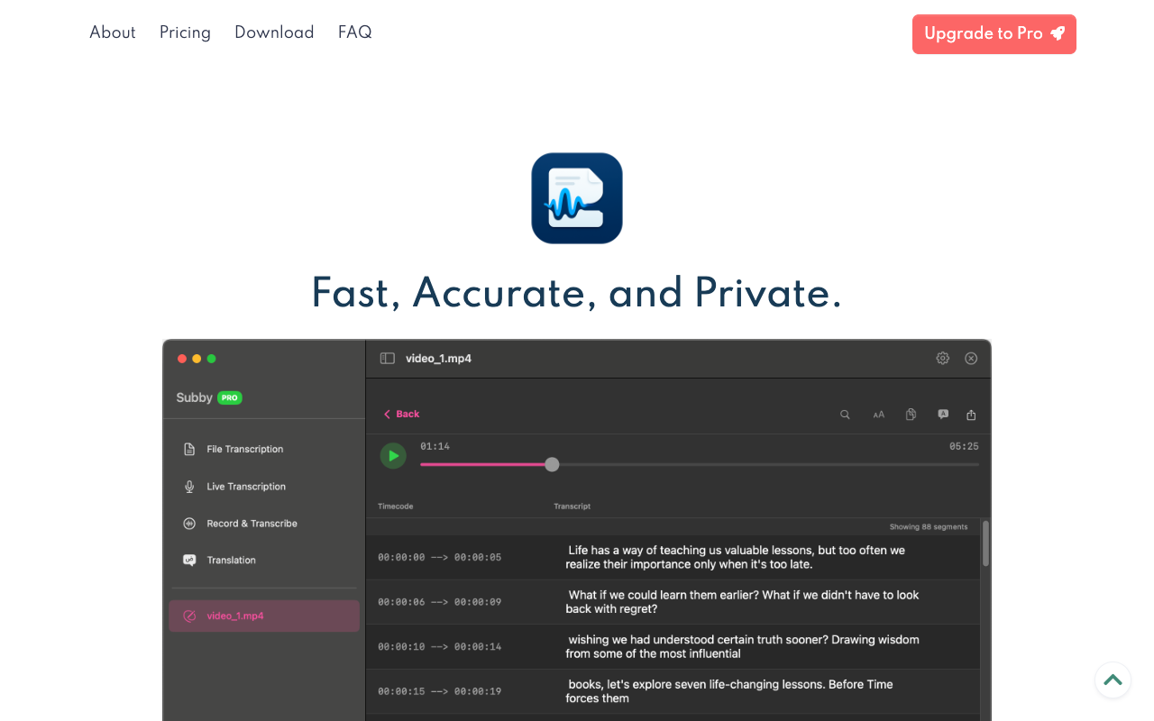 WhisperBuddy - A privacy-first AI-powered transcription app for macOS