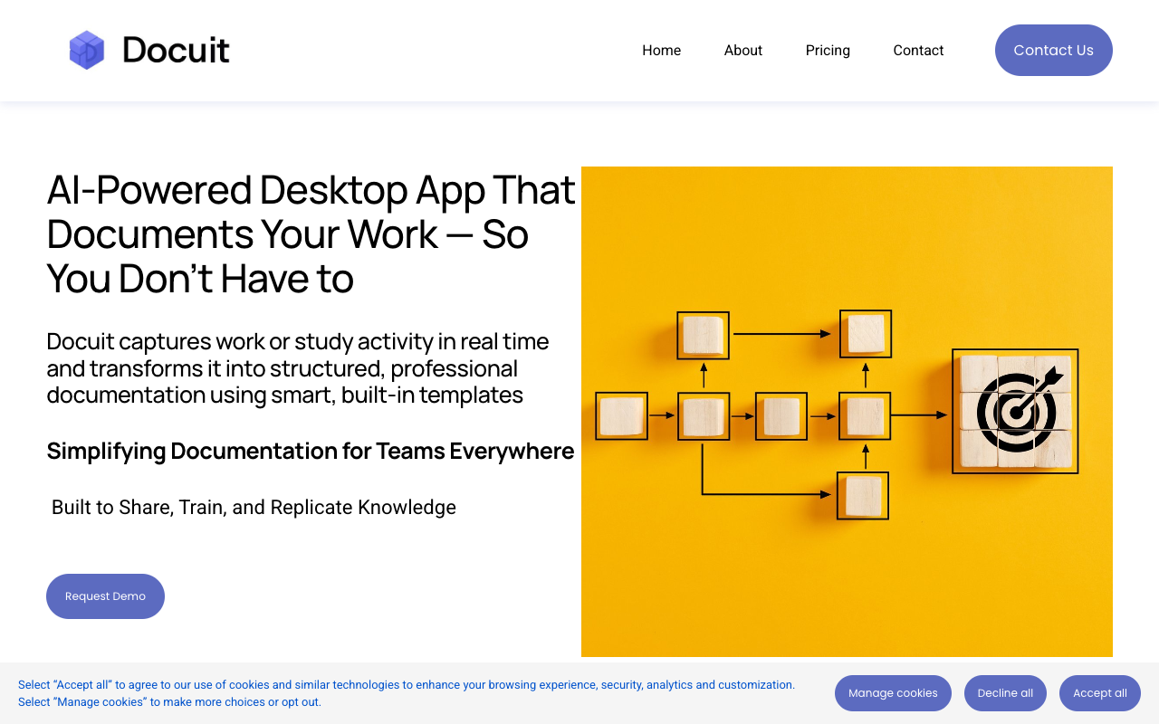 Docuit - An AI-powered desktop app that automates documentation for work and study