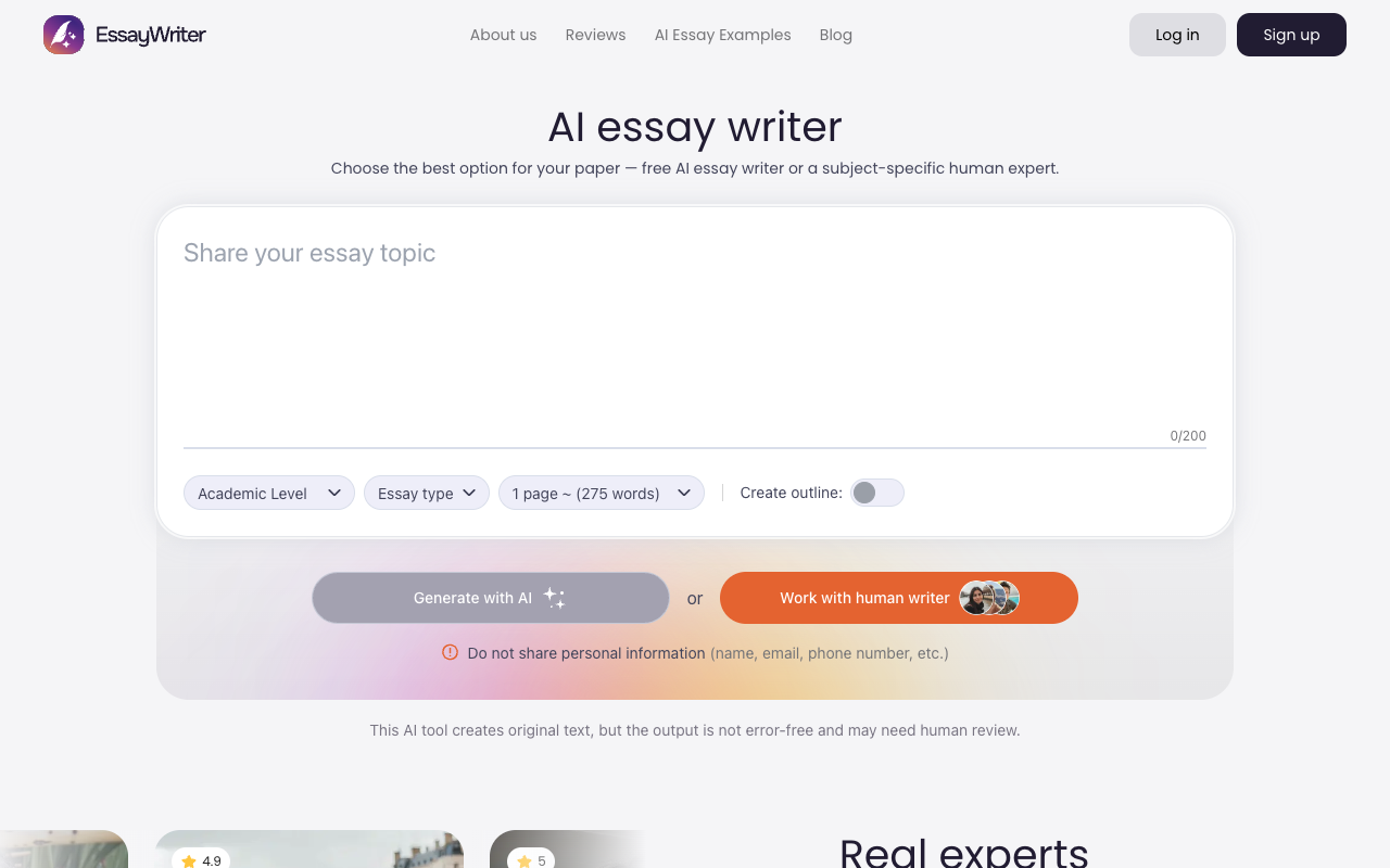 EssayWriter.com - Your All-in-One Writing Service for Stress-Free Essay Writing