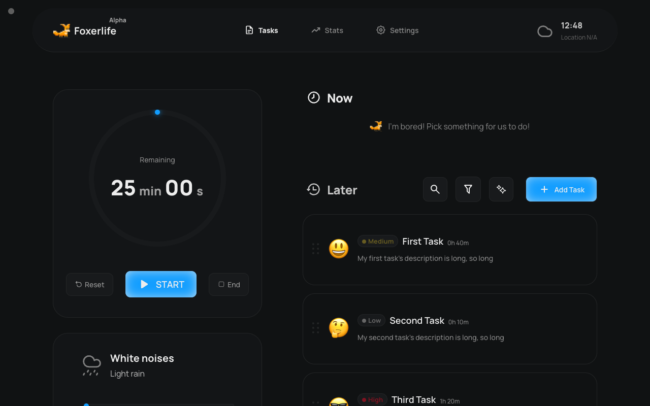Foxerlife - An AI-powered task manager that helps you organize tasks effortlessly