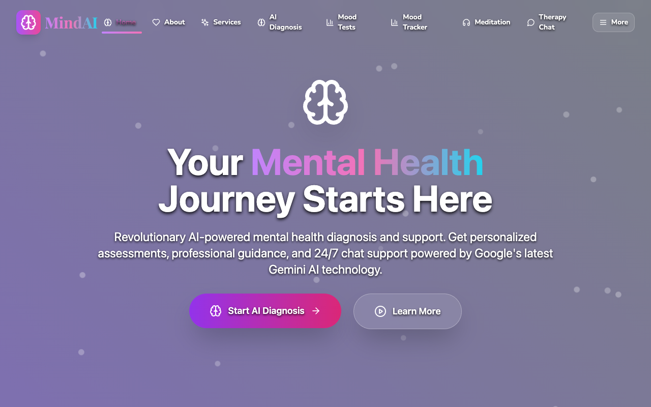 MindCare.ai - An AI-powered platform for personalized mental health diagnosis and support