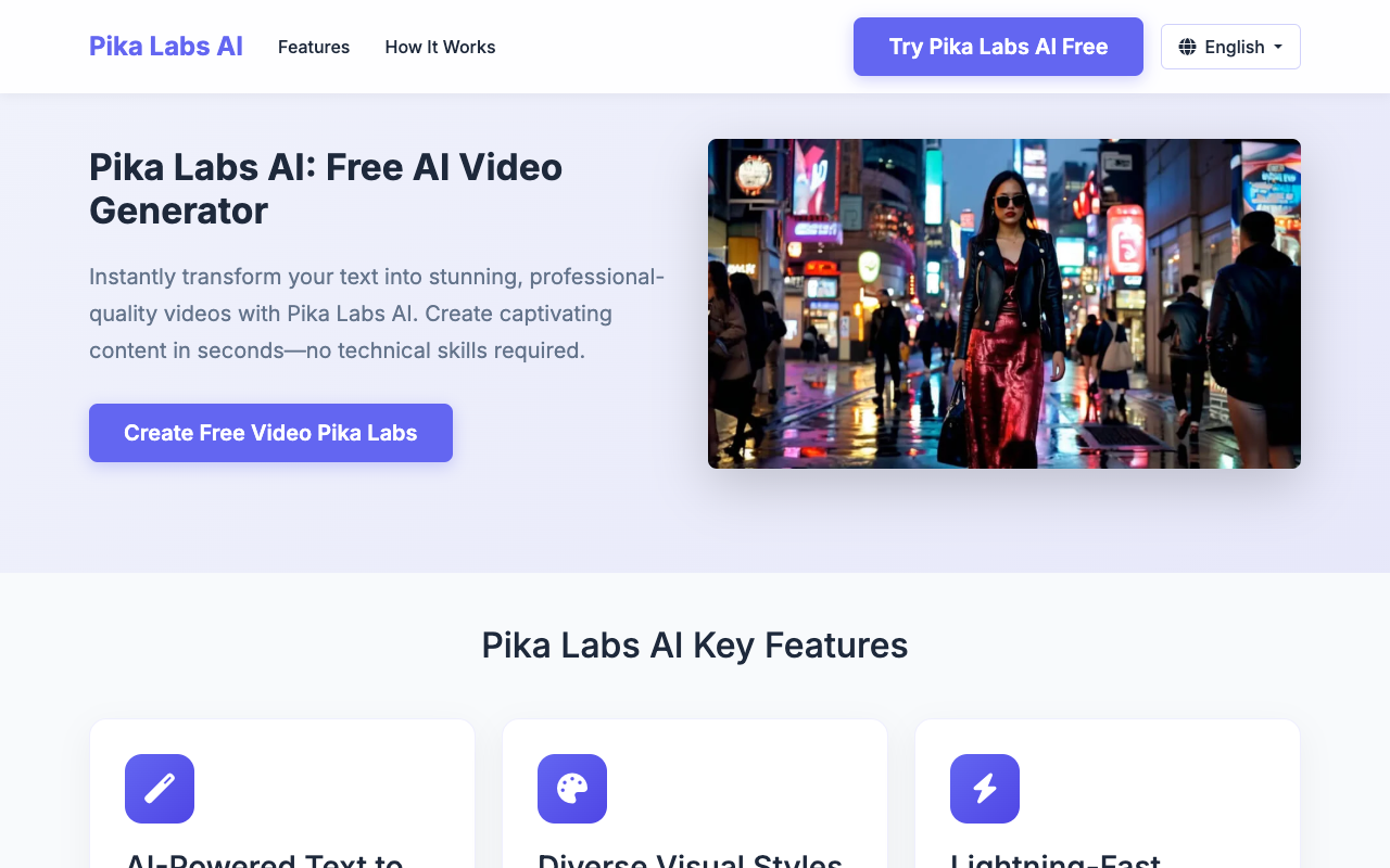 Pika Labs AI - A Free AI Video Generator that Transforms Text into Stunning Videos