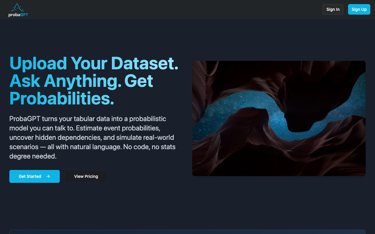 ProbaGPT - An AI assistant for probability and decision-making under uncertainty