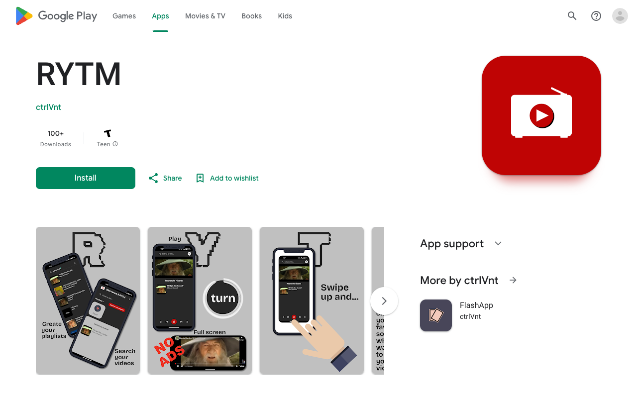 YouTube - Enjoy ad-free videos in the background with PIP mode