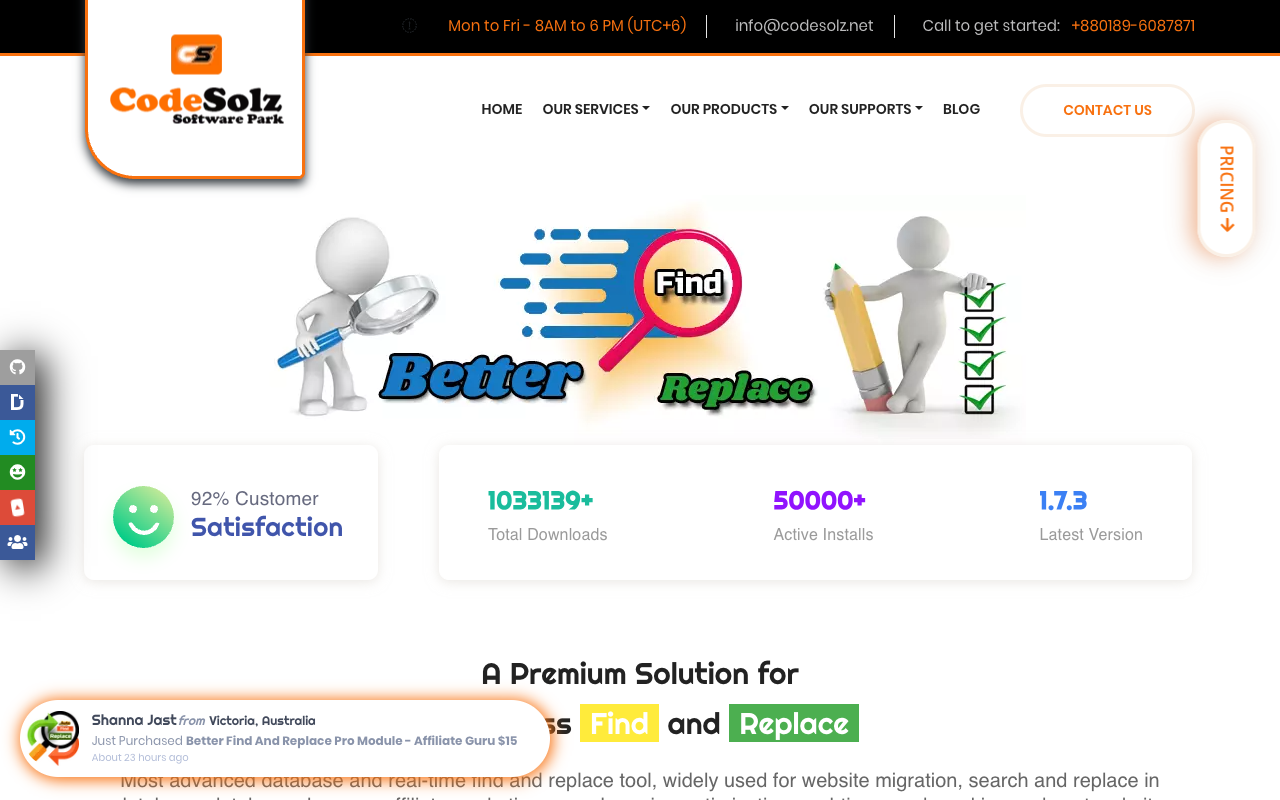Better Find and Replace - An AI-powered WordPress plugin for easy text and media replacement
