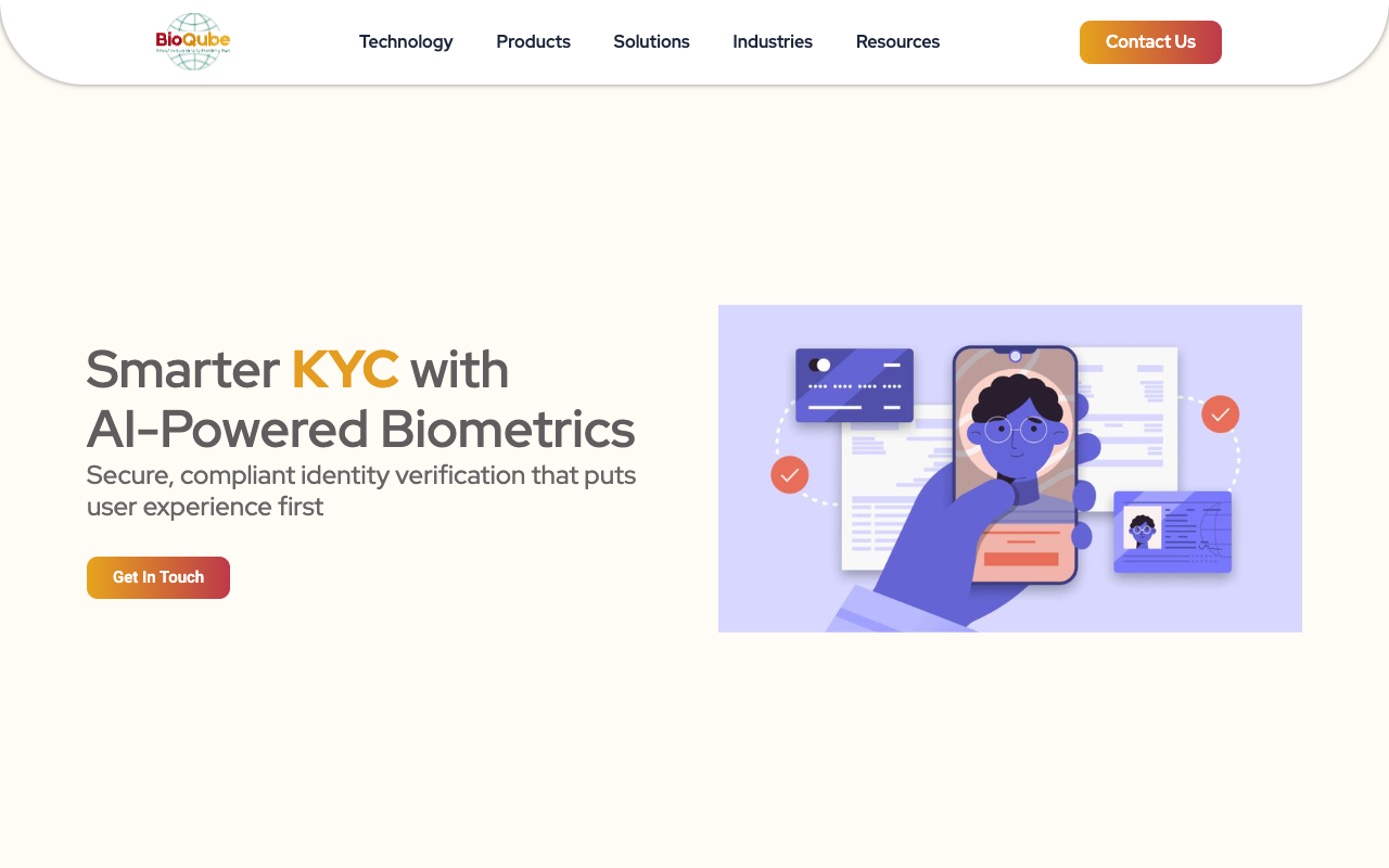 BioKYC - An AI-powered biometric solution for fast and secure customer onboarding