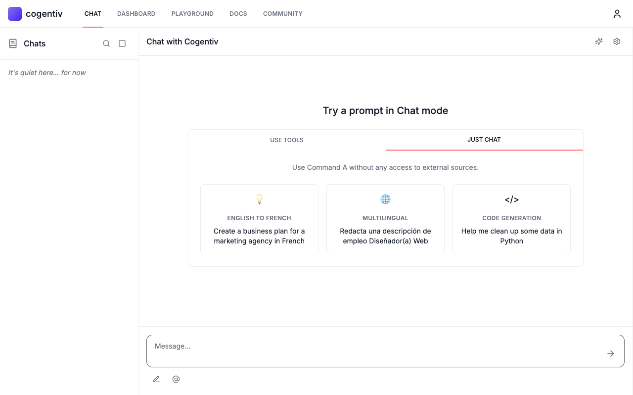 Cogentiv - An AI-powered tool that transforms your thoughts into structured action plans