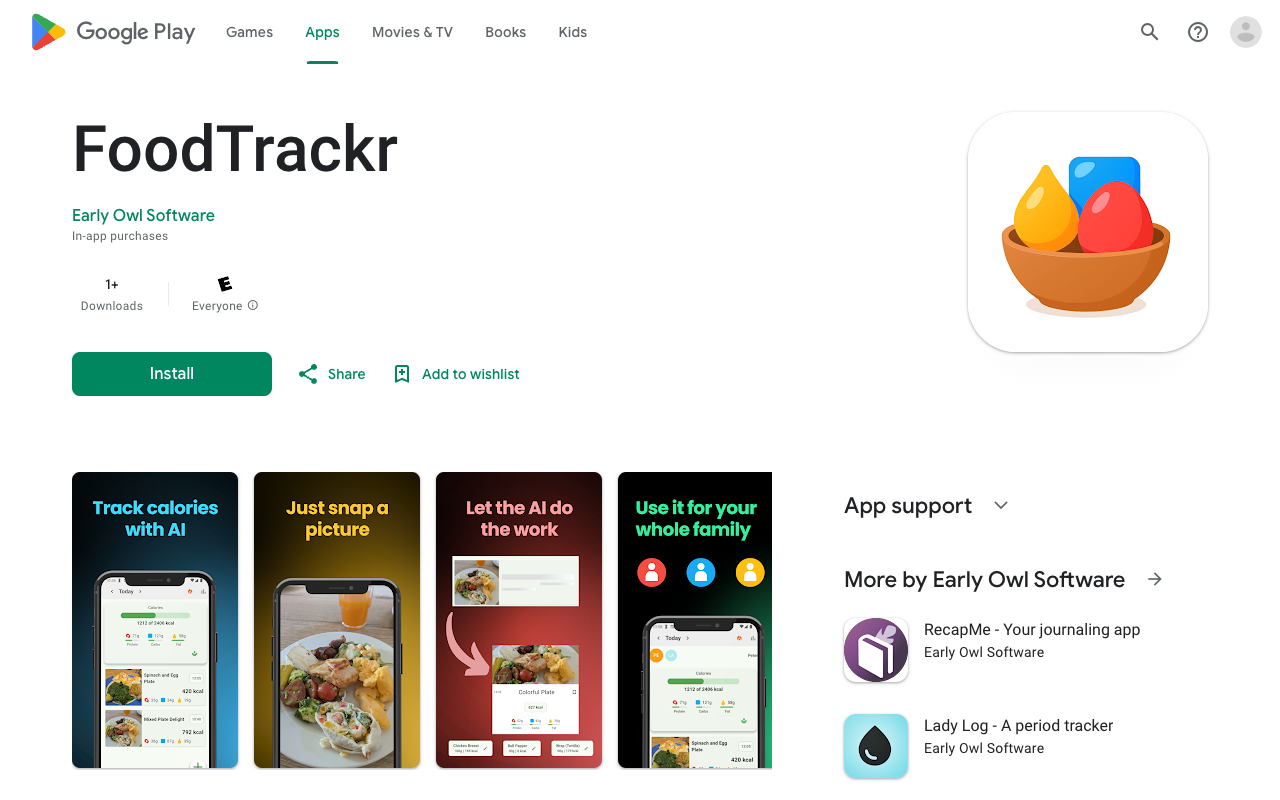 FoodTrackr - An AI-powered food scanner that helps you know your meal food-scanner AI meal-analysis